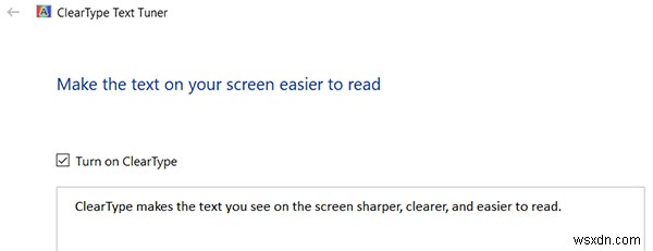 Windows 10でClearType（クリアタイプ）をオン・オフに切り替える方法