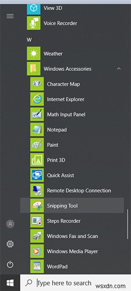 Windows 10でSnipping Tool(切り取りツール)を起動する6つの方法
