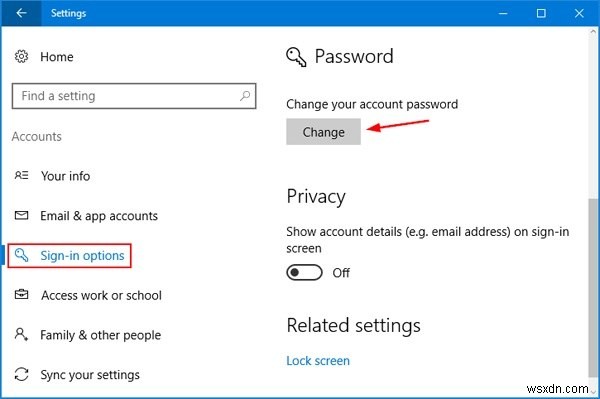Windows 10でパスワードを変更する6つの簡単な方法