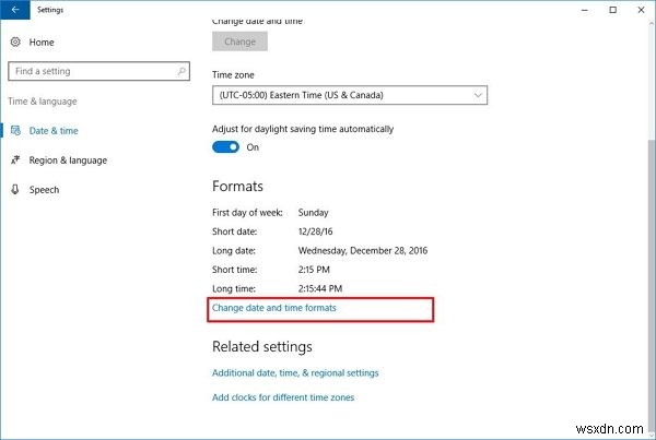 Windows 10で日付と時刻を変更する3つの簡単な方法