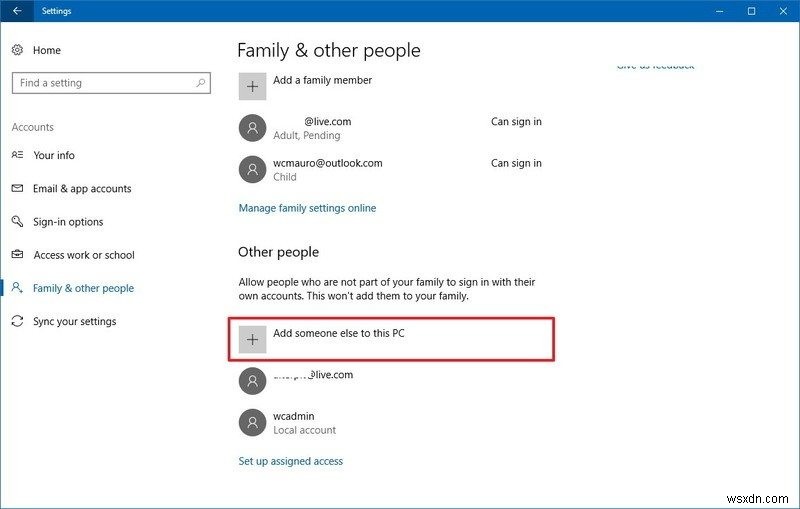 Windows 10でゲストアカウントを追加・作成する方法【コマンドプロンプト/設定】