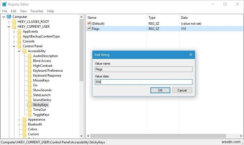Windows 10で固定キー・フィルターキーのポップアップを完全に無効化する方法