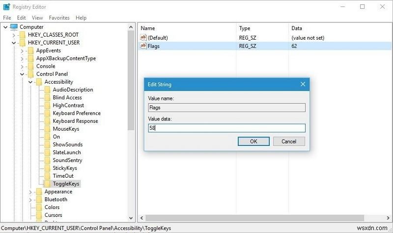 Windows 10で固定キー・フィルターキーのポップアップを完全に無効化する方法
