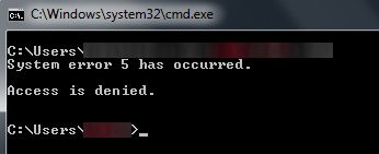 Windows 10/8/7で「システムエラー5が発生しました。アクセスが拒否されました」を解決する3つの対処法