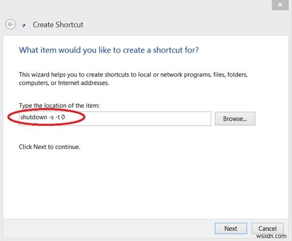 Windows 10でシャットダウン・再起動・休止状態・スリープのショートカットを作成する方法