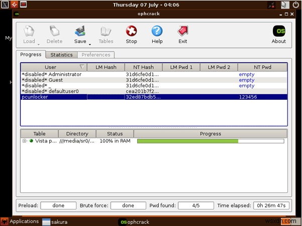 Windows 10でOphcrackをダウンロードして使う方法【パスワード復元ガイド】