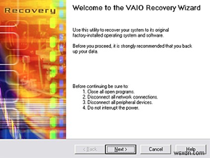 Sony VAIOのリカバリーディスクを作成する最も簡単な4つの方法