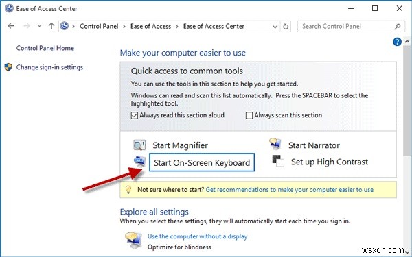 Windows 10でスクリーンキーボードを有効・無効にする6つの方法