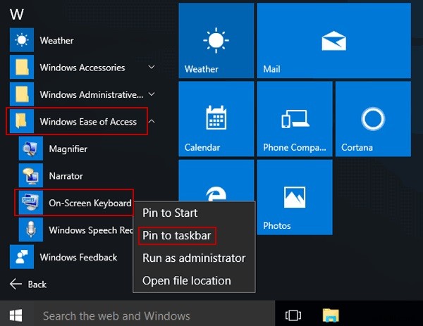 Windows 10でスクリーンキーボードを有効・無効にする6つの方法