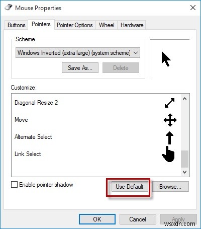 Windows 10でマウスポインタのサイズと色を変更する4つの方法