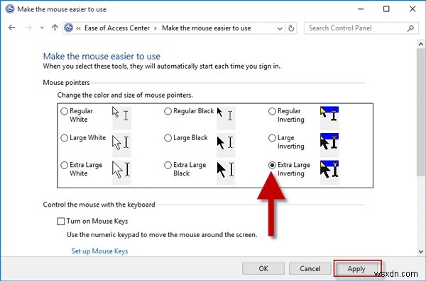 Windows 10でマウスポインタのサイズと色を変更する4つの方法