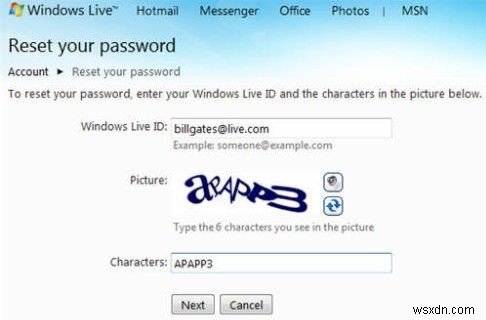 Windows Live IDのパスワードを忘れたときのリセット方法3選