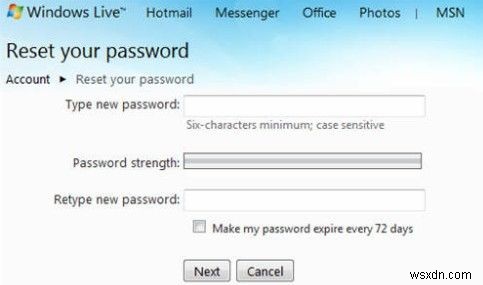 Windows Live IDのパスワードを忘れたときのリセット方法3選