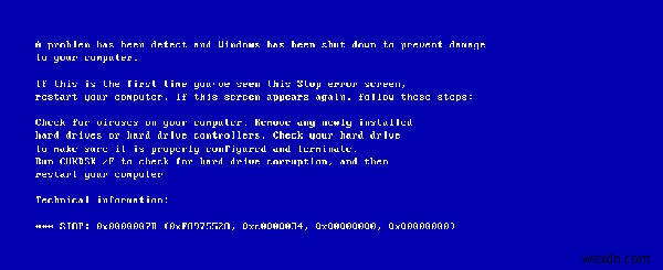 Windows 10でよく発生するブルースクリーンエラー(STOPコード)10選とその直し方