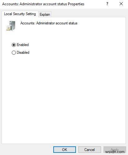 Windows 10の組み込みAdministratorアカウントを有効・無効にする3つの方法
