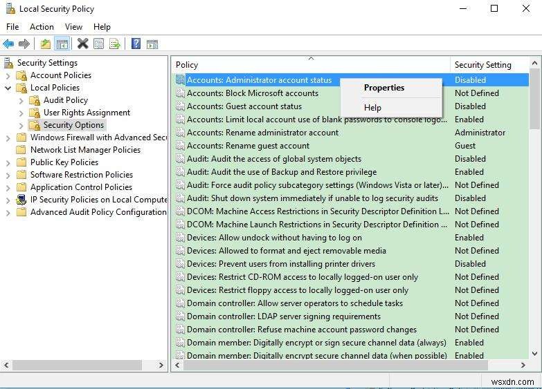 Windows 10の組み込みAdministratorアカウントを有効・無効にする3つの方法