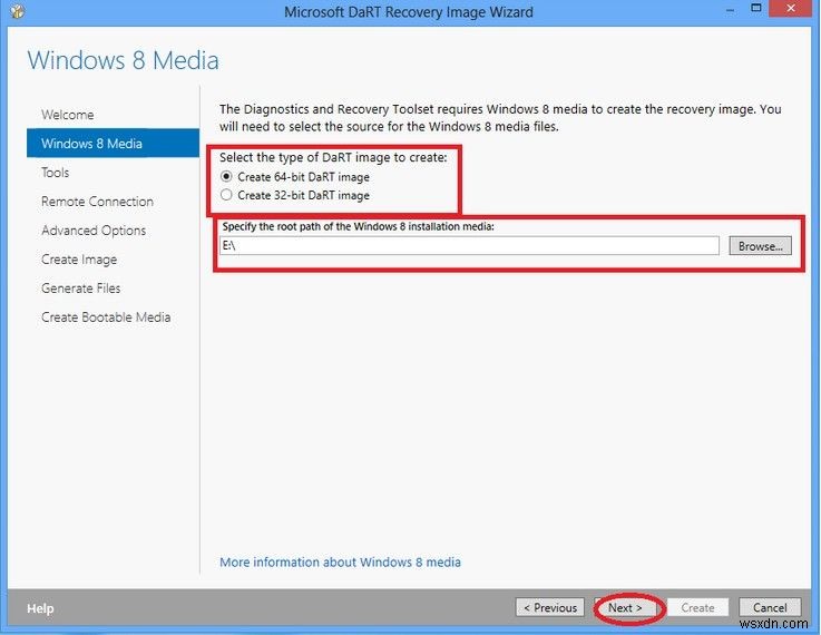 Windows 8/8.1でDaRT 8を使ってERD Commanderブートメディアを作成・使用する方法