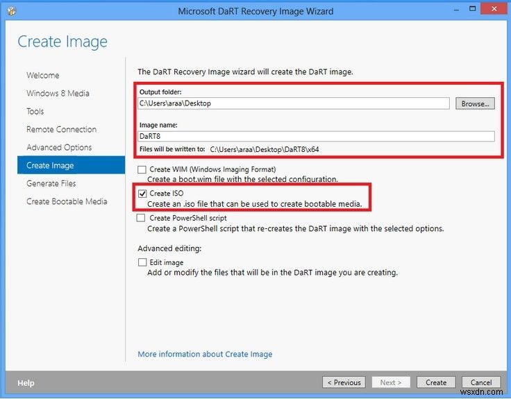 Windows 8/8.1でDaRT 8を使ってERD Commanderブートメディアを作成・使用する方法