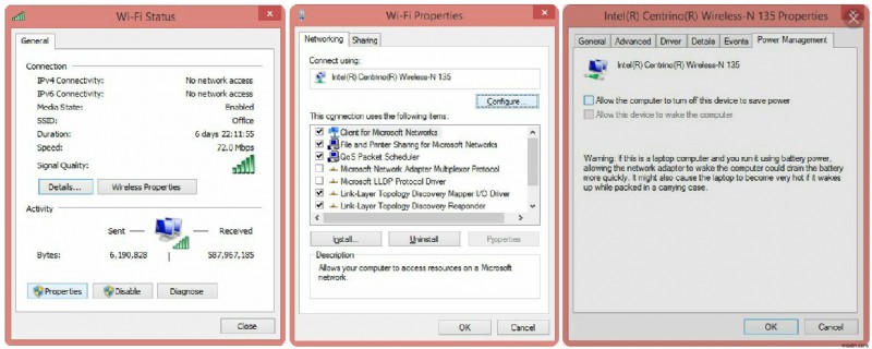 Windows 8.1/8でWi-Fiが「制限付き」「インターネットアクセスなし」になる原因と4つの解決法