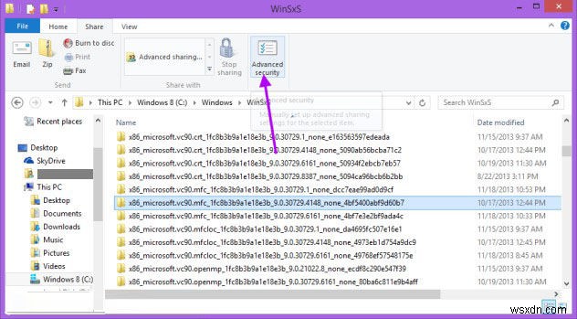 Windows 8.1/8の右クリックメニューに「所有権の取得」を追加する2つの方法
