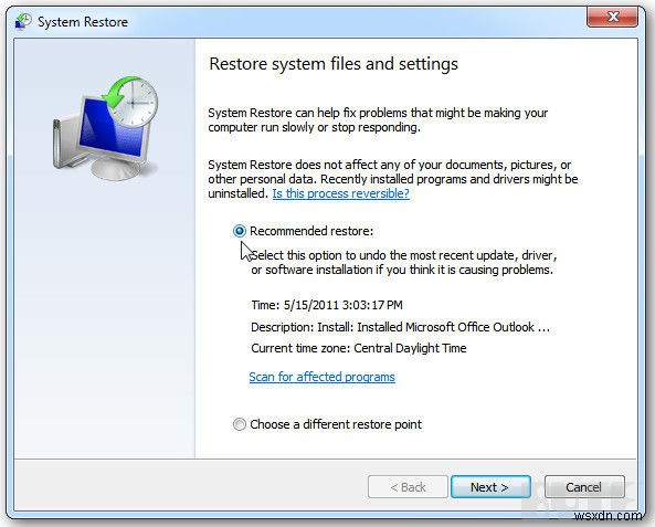 Windows 7を出荷時の状態に戻す3つの無料の復元方法