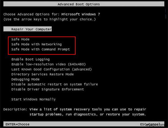 Windows 7のセーフモードに関する4つの基本知識と使い方