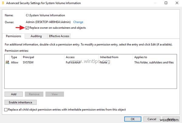 【解決方法】C:\System Volume Information へのアクセスが拒否される場合の対処法