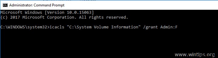 【解決方法】C:\System Volume Information へのアクセスが拒否される場合の対処法