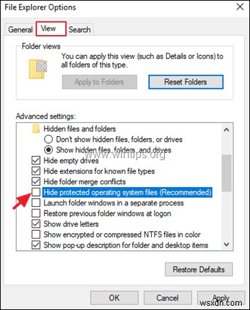 Windows 10/8.1/7 で隠しファイルを表示する2つの簡単な方法