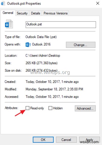 【解決済み】Outlookで「ファイルへのアクセスが拒否されました」エラーが出てPSTファイルを開けない・インポートできない場合の対処法