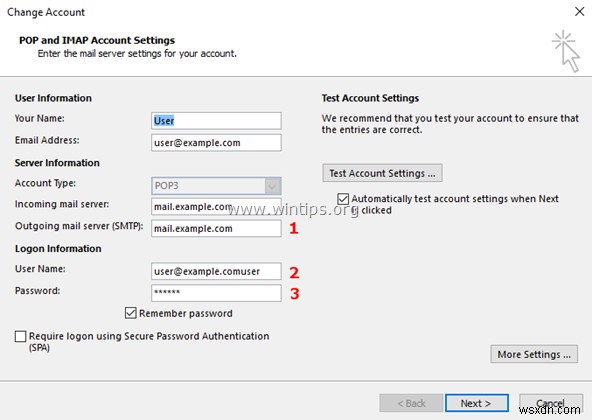 Outlookの「Relay Access Denied 554 5.7.1」エラーを解決する方法
