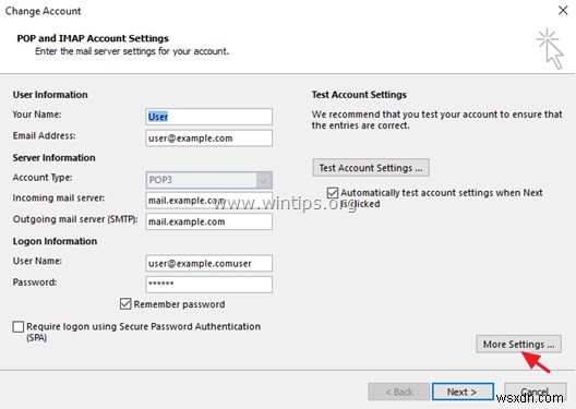 Outlookの「Relay Access Denied 554 5.7.1」エラーを解決する方法