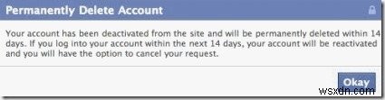 Facebookアカウントを無効化(非アクティブ化)または完全に削除する方法