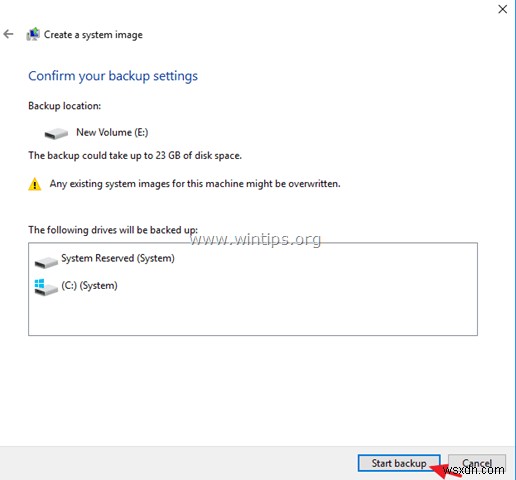 Windows 10/8/7でシステムイメージバックアップを作成する2つの方法
