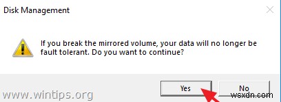 Windows 7/8/10でハードディスクのミラーを解除・削除する方法