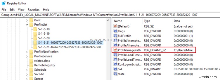 Windows 10/8/7でユーザープロファイルフォルダの名前を変更する方法