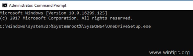 Windows 10/8/7でOneDriveを無効化・アンインストール・再インストールする方法