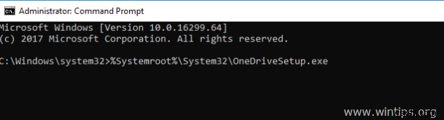 Windows 10/8/7でOneDriveを無効化・アンインストール・再インストールする方法
