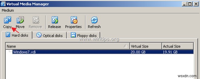 VirtualBoxエラーを修正：「同じUUIDのハードディスクが既に存在するため、仮想ハードディスクを登録できません」