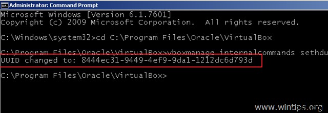 VirtualBoxエラーを修正：「同じUUIDのハードディスクが既に存在するため、仮想ハードディスクを登録できません」