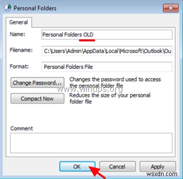Outlookのフォルダー構造だけを新しいデータファイル(PST)にコピーする方法