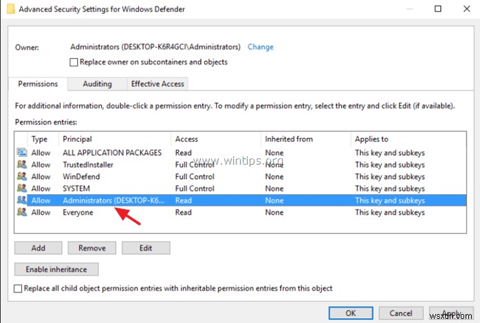 【Windows】レジストリキーの所有権を取得してフルコントロール権限を割り当てる方法(「アクセスが拒否されました」エラーの解決策)