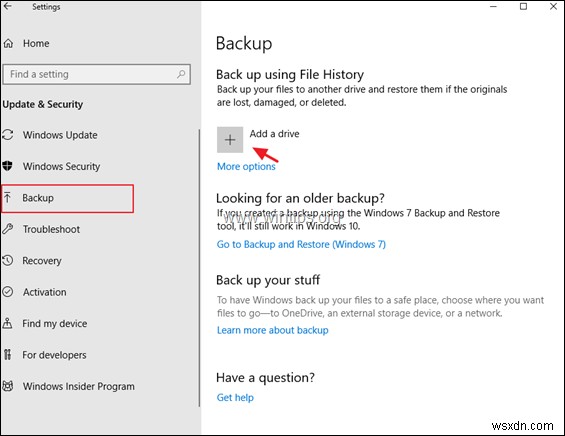 Windows 10の「ファイル履歴」で個人ファイルをバックアップし、以前のバージョンを復元する方法