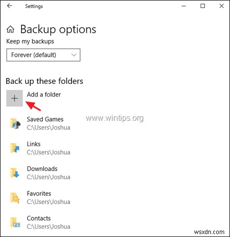 Windows 10の「ファイル履歴」で個人ファイルをバックアップし、以前のバージョンを復元する方法