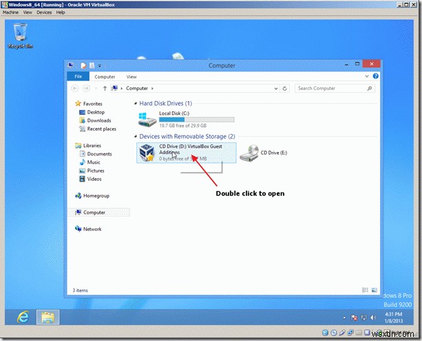 VirtualBoxでホストOSとゲストOS間のファイル共有を設定する方法