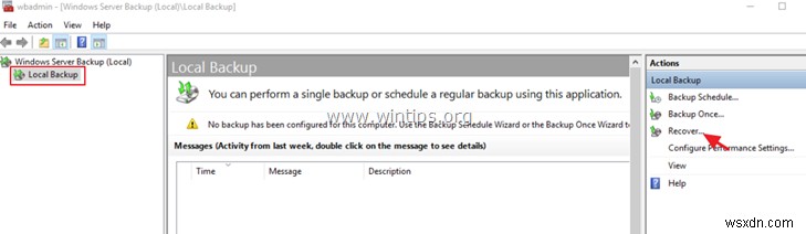 【図解】Windows Server 2016/2012/2012R2でWindows Serverバックアップからファイルを復元する方法