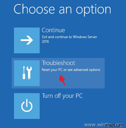 Windows Server 2016/2012が起動しないときの復元方法|システムイメージバックアップからのオフライン復元手順