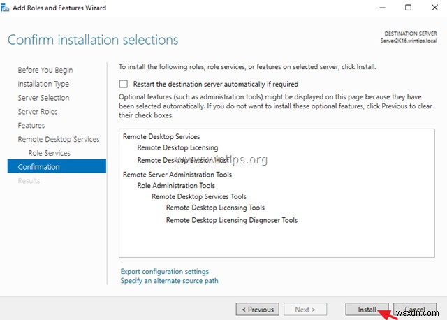 Windows Server 2016/2012 にリモート デスクトップ サービス(ターミナル サービス)をインストール・構成する方法
