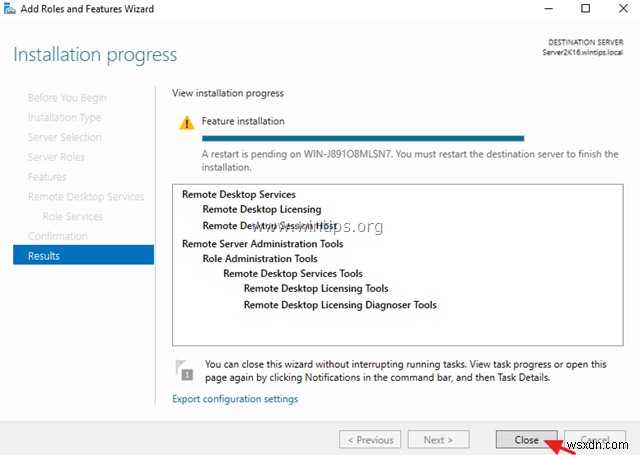 Windows Server 2016/2012 にリモート デスクトップ サービス(ターミナル サービス)をインストール・構成する方法