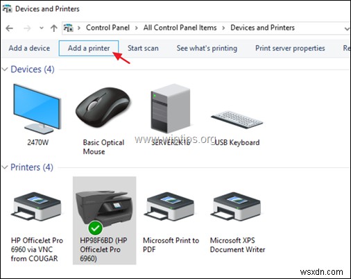 Windows Server 2016のグループポリシーでネットワークプリンターを展開する方法
